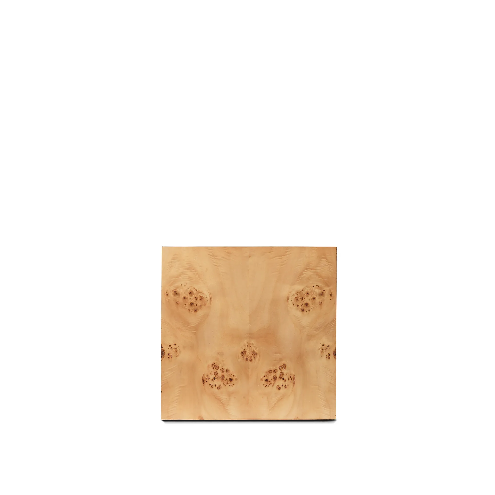 Burl Cube sidobord