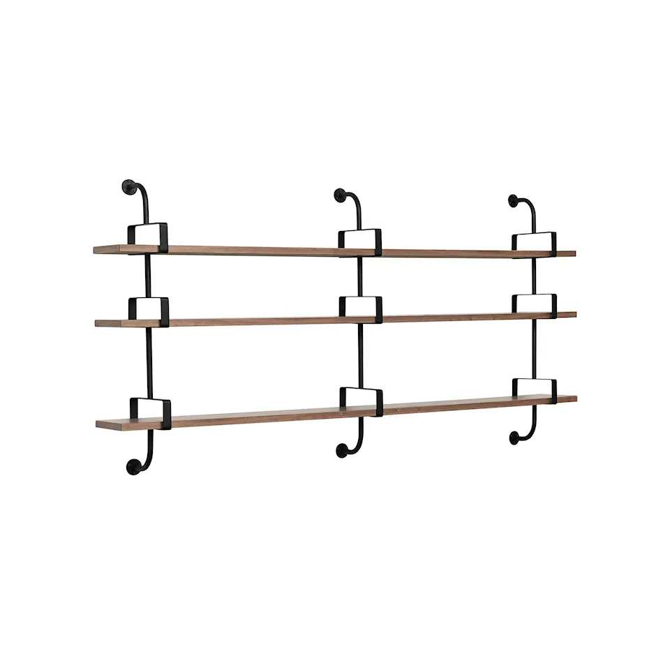 Démon vägghylla 3 hyllplan 215 cm