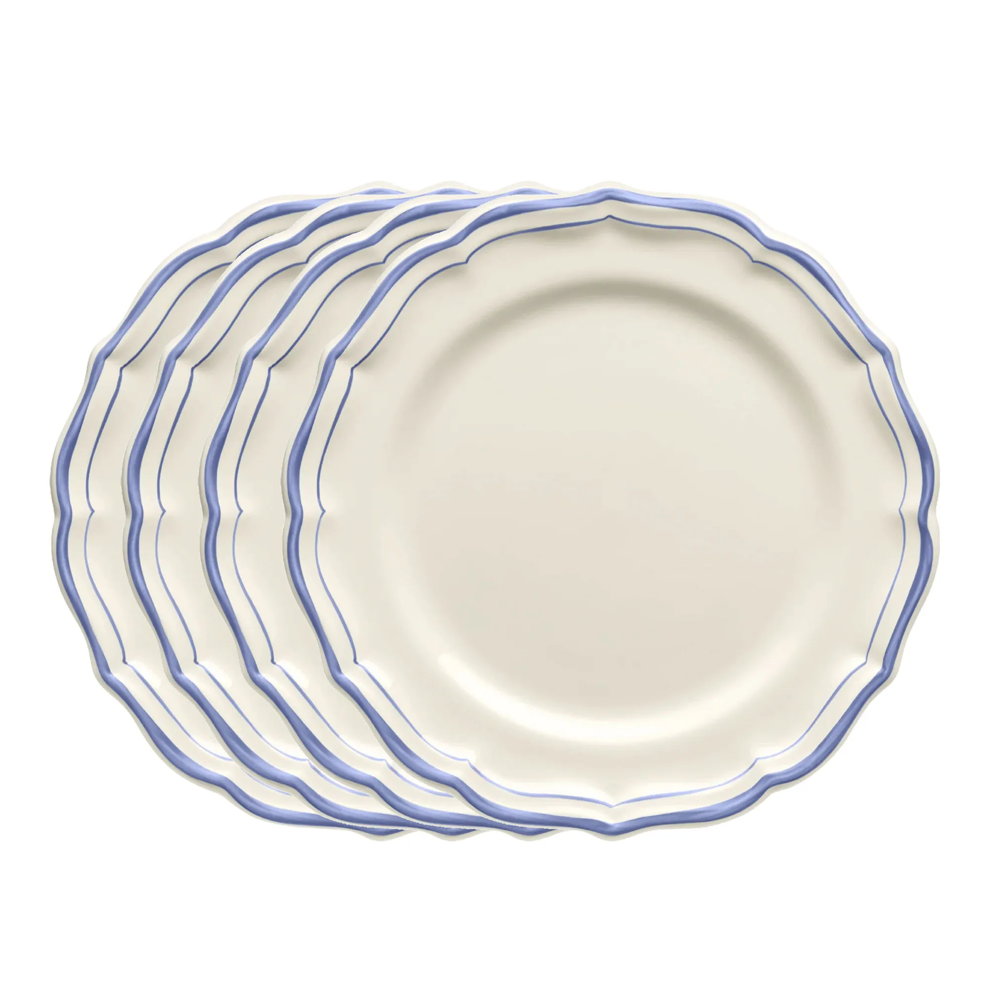 Filet desserttallrik 4-pack - 3