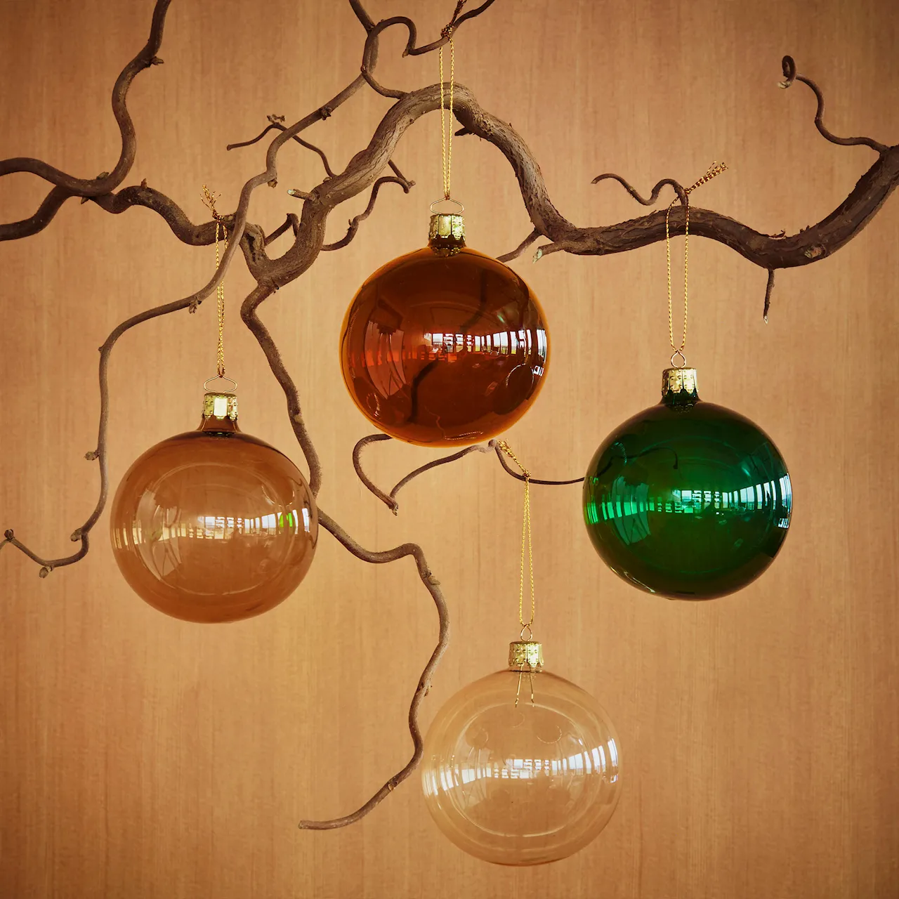 Christmas Bauble Champagner