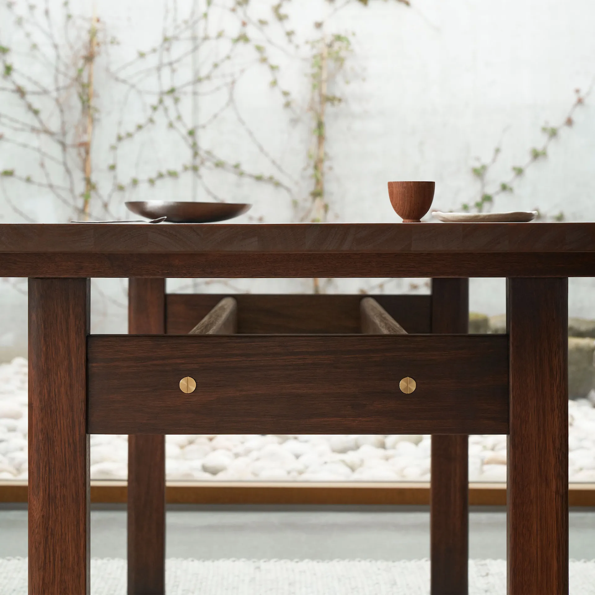 BM0698 Asserbo Table - Eucalyptus, Dark Oil - Carl Hansen - Børge Mogensen - NO GA