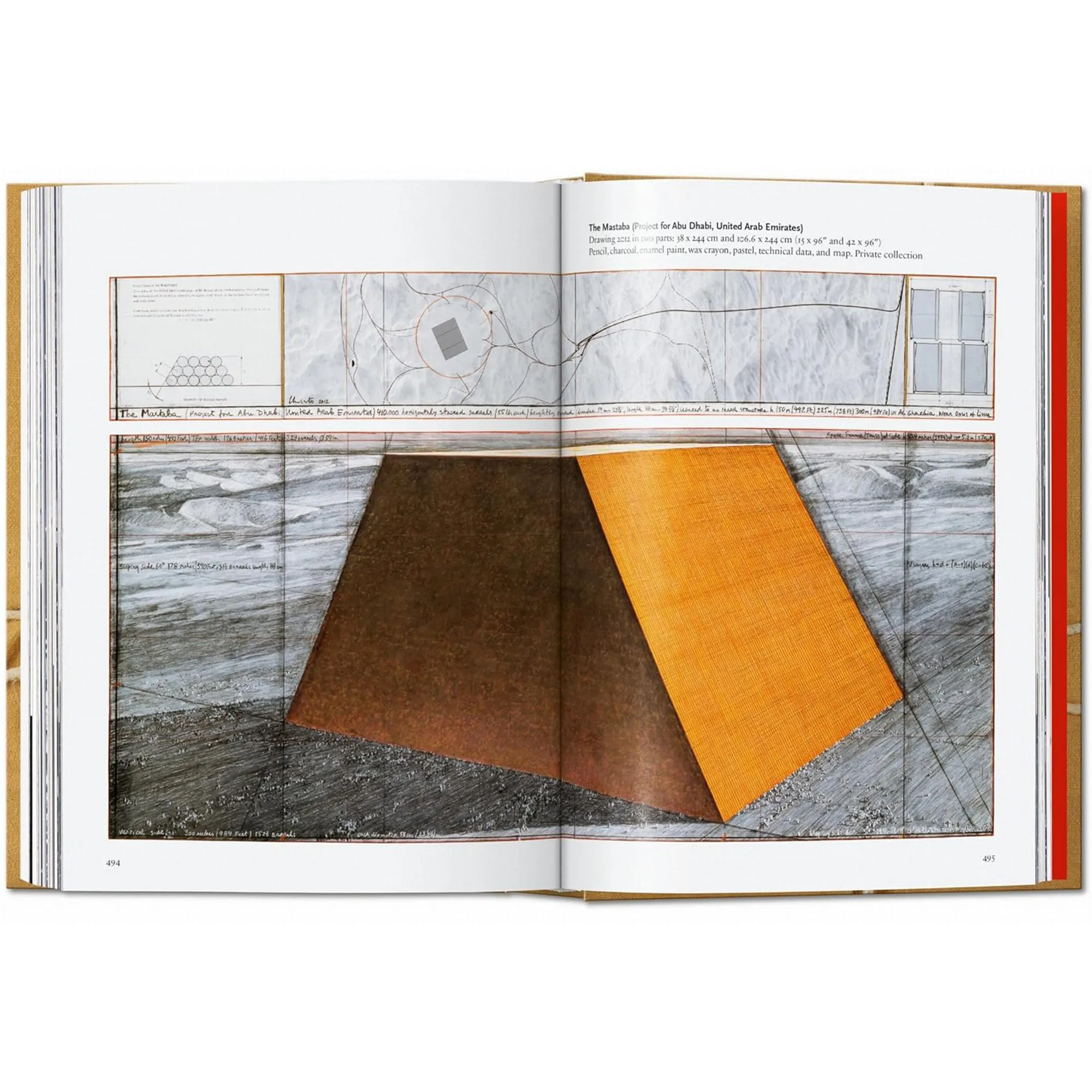 Christo and Jeanne-Claude – 40th Edition konstbok - 3