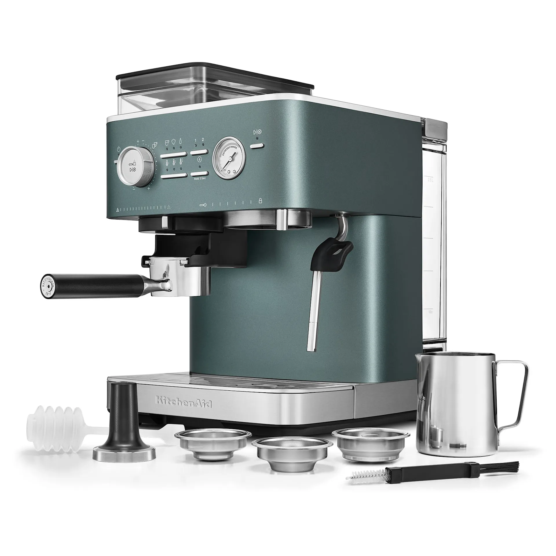 Halvautomatisk espressomaskin med kvarn juniper 5KES6551EJP - KitchenAid - NO GA