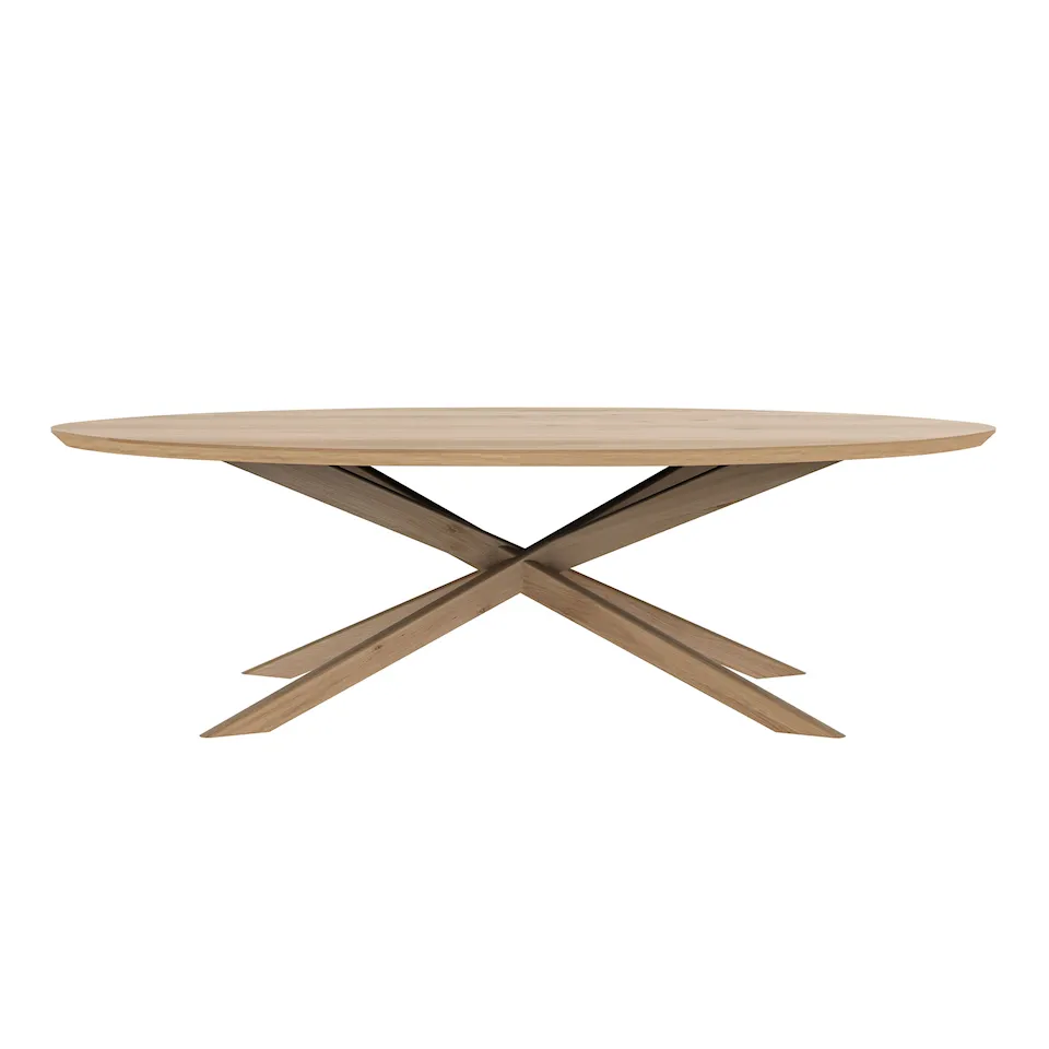 Mikado Oval Coffee Table Oak