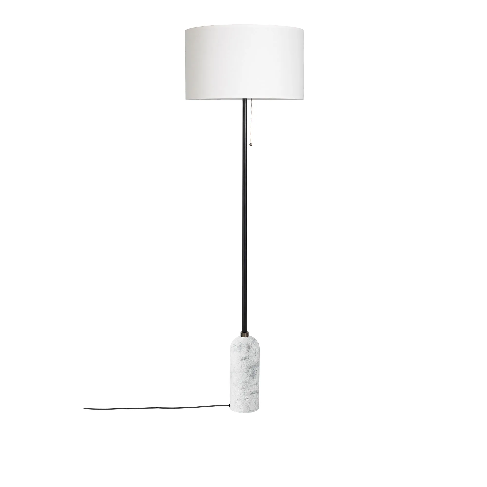 Gravity golvlampa vit marmor - 1