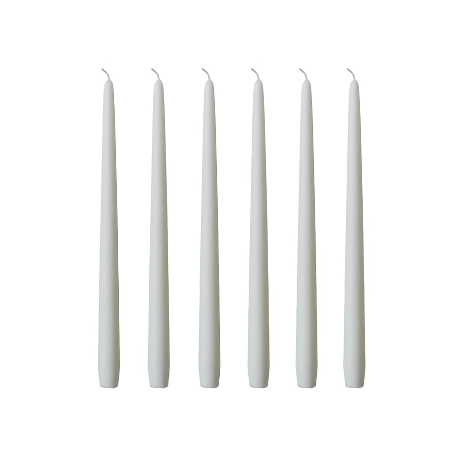 Nordiska Galleriet Candles Pack of 6 - Antique White
