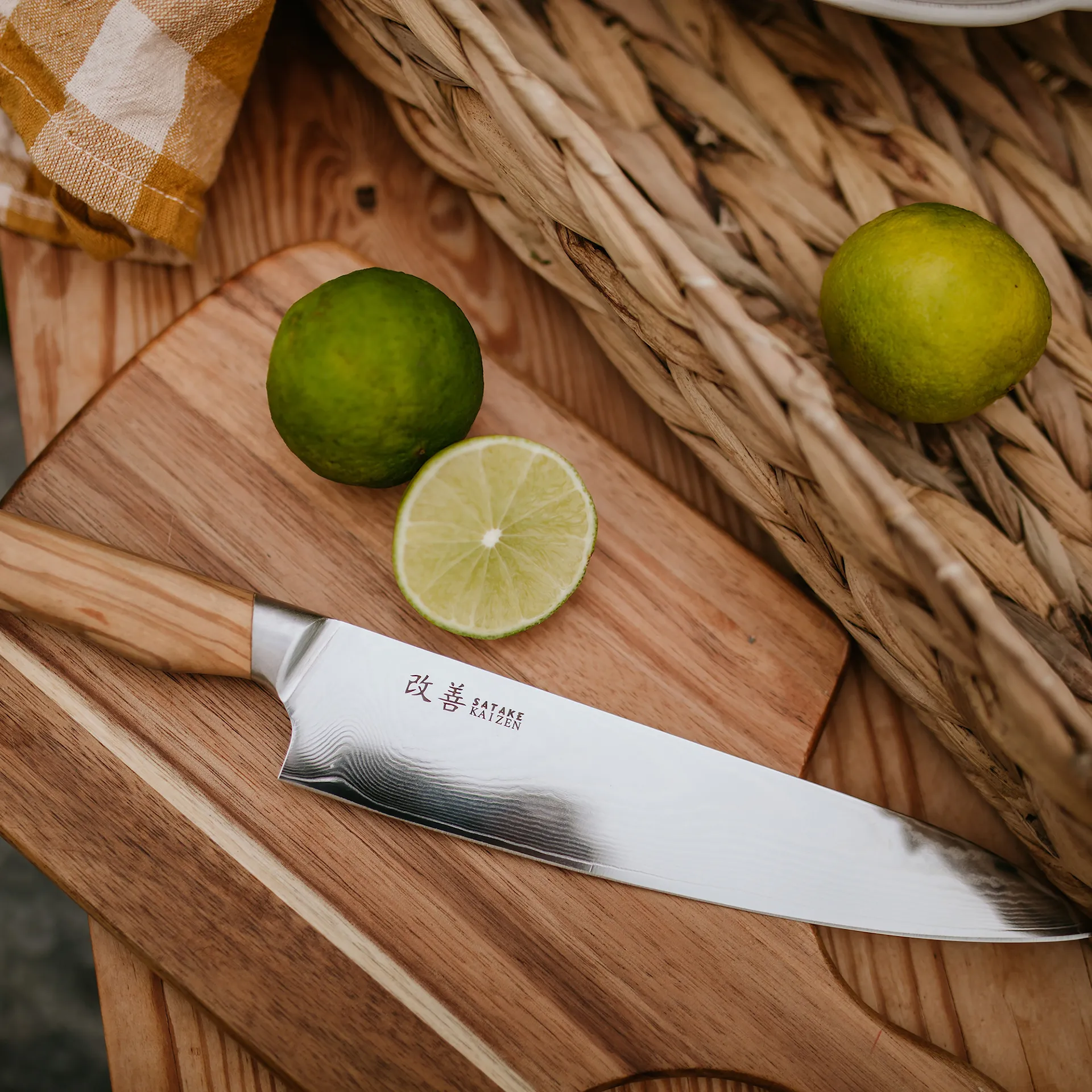 Kaizen Gyuto Kockkniv 21 cm - Satake - NO GA