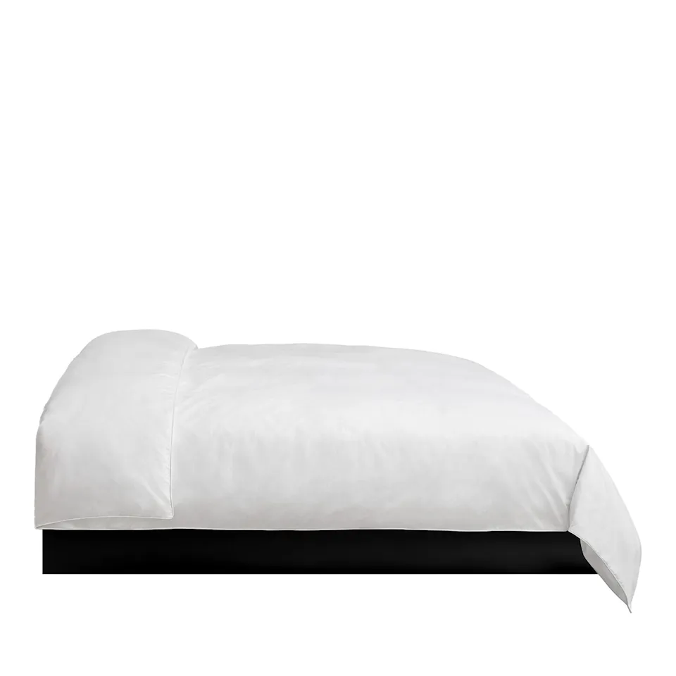 Percale Crisp White/White påslakan