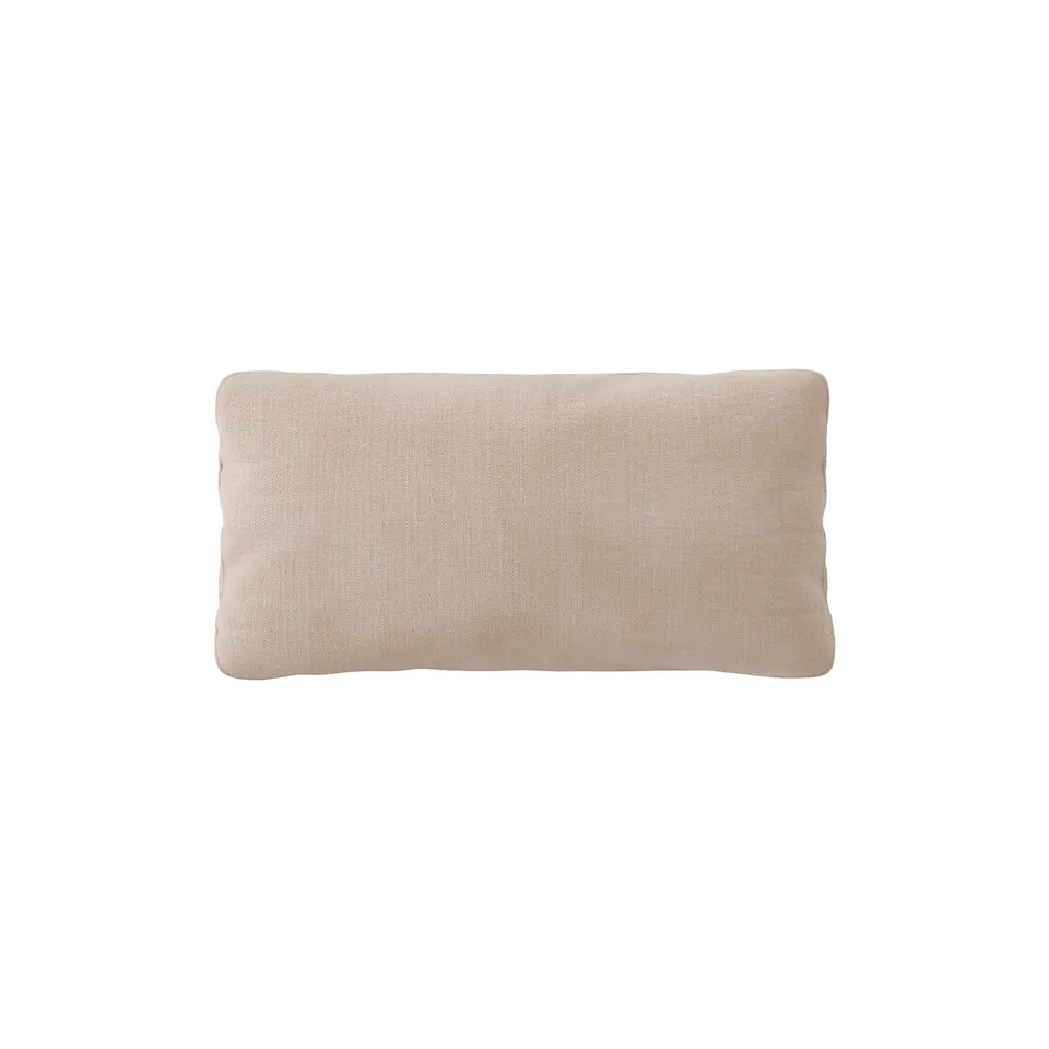 Brick Rectangular Pillow - Shadow, Beige Cotton