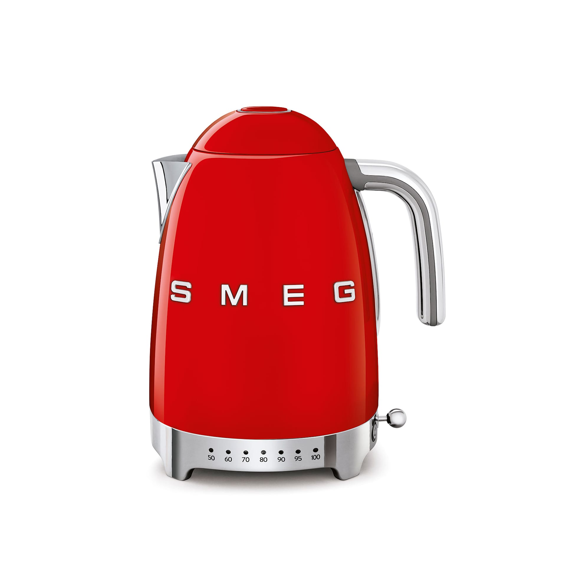 Smeg Variable Temperature Kettle Red - Smeg - NO GA