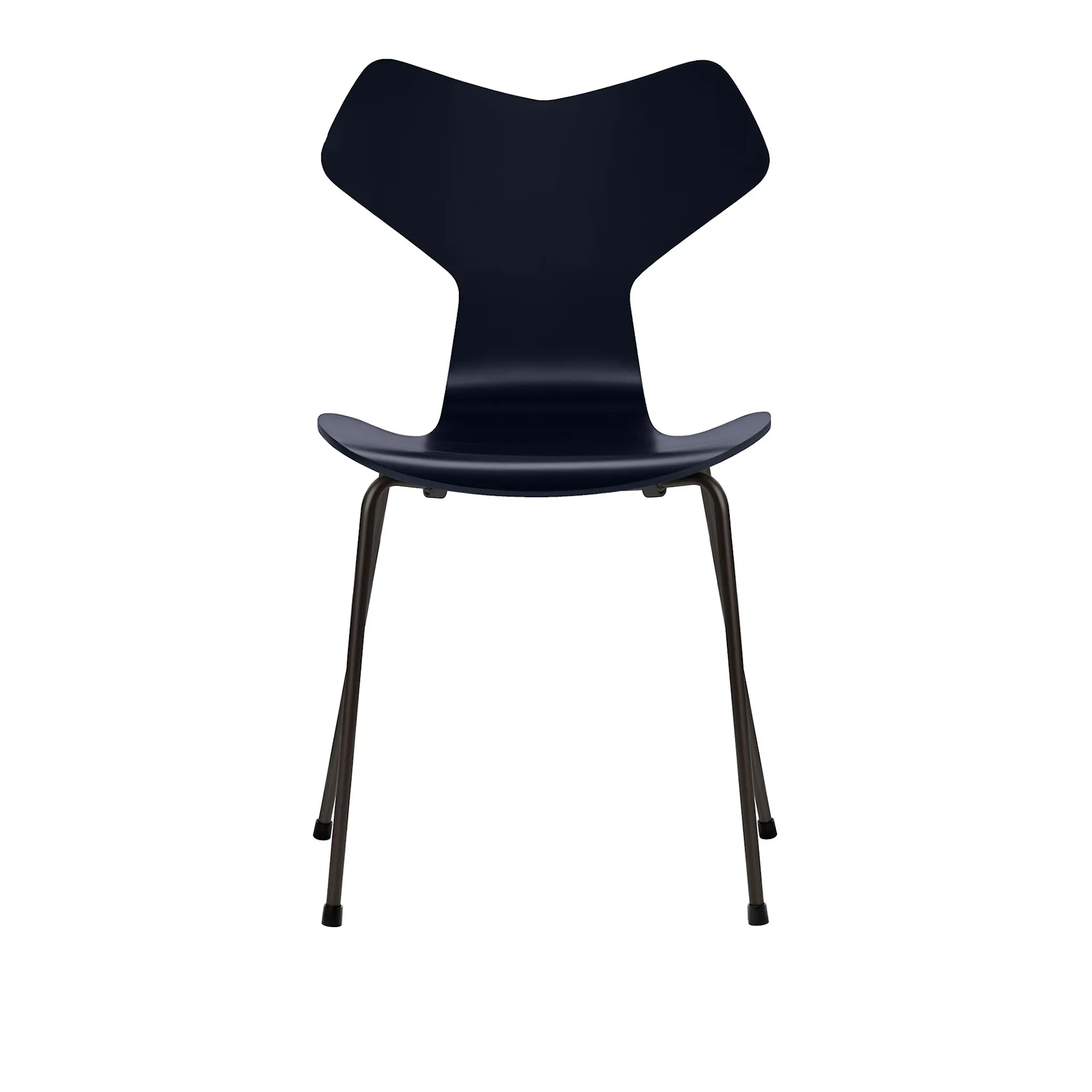 3130 Grand Prix stol Bokfanér Black - Fritz Hansen - Arne Jacobsen - NO GA