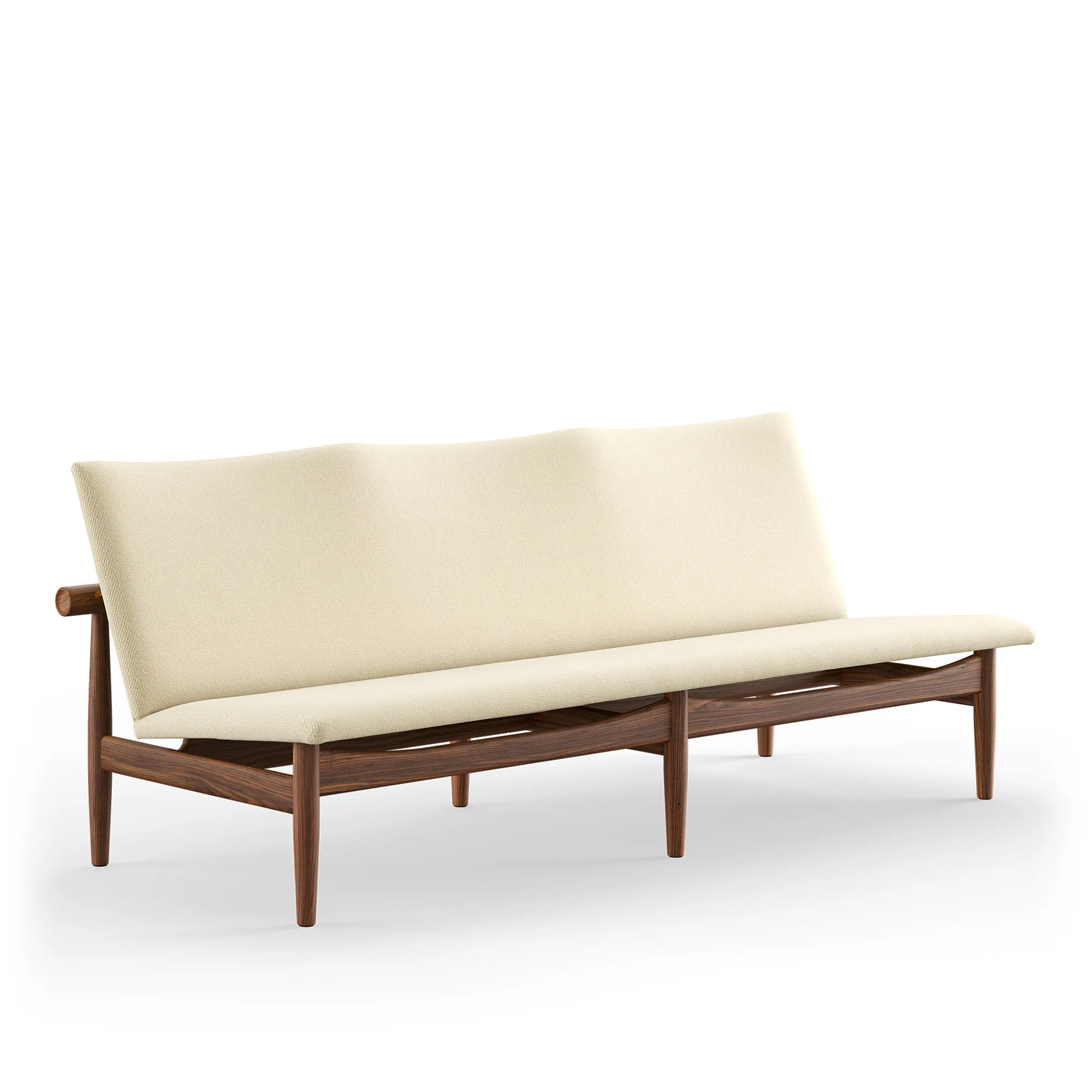Japan soffa 3 sits Walnut - 1