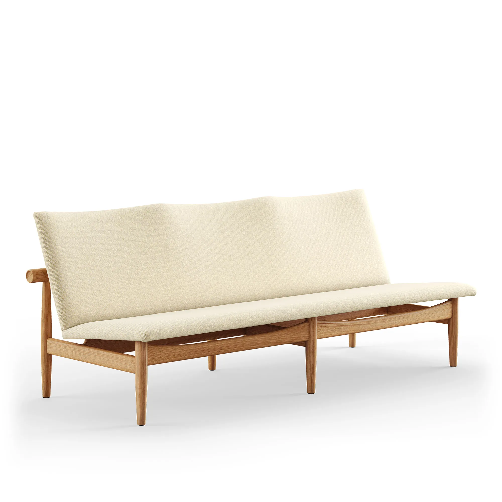 Japan soffa 3 sits Dark oiled oak - 1