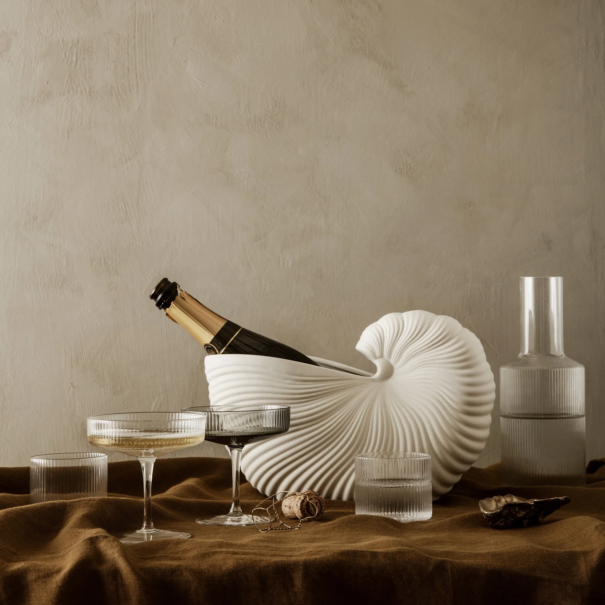 Ripple champagneglas 2-pack