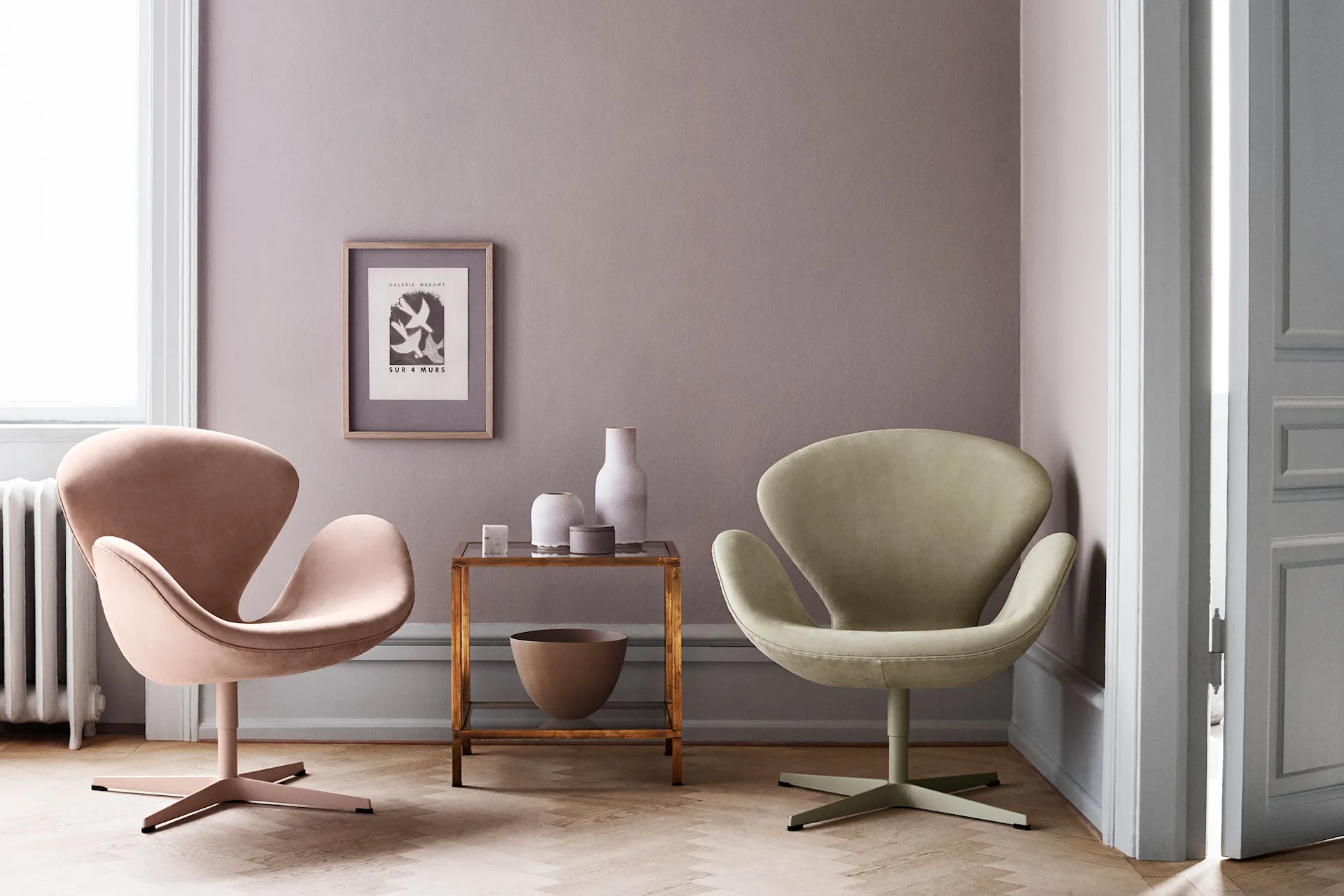 3320 Svanen - Fritz Hansen - Arne Jacobsen - NO GA