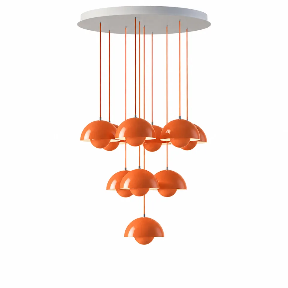 Flowerpot Chandelier VP1 10 Pendants