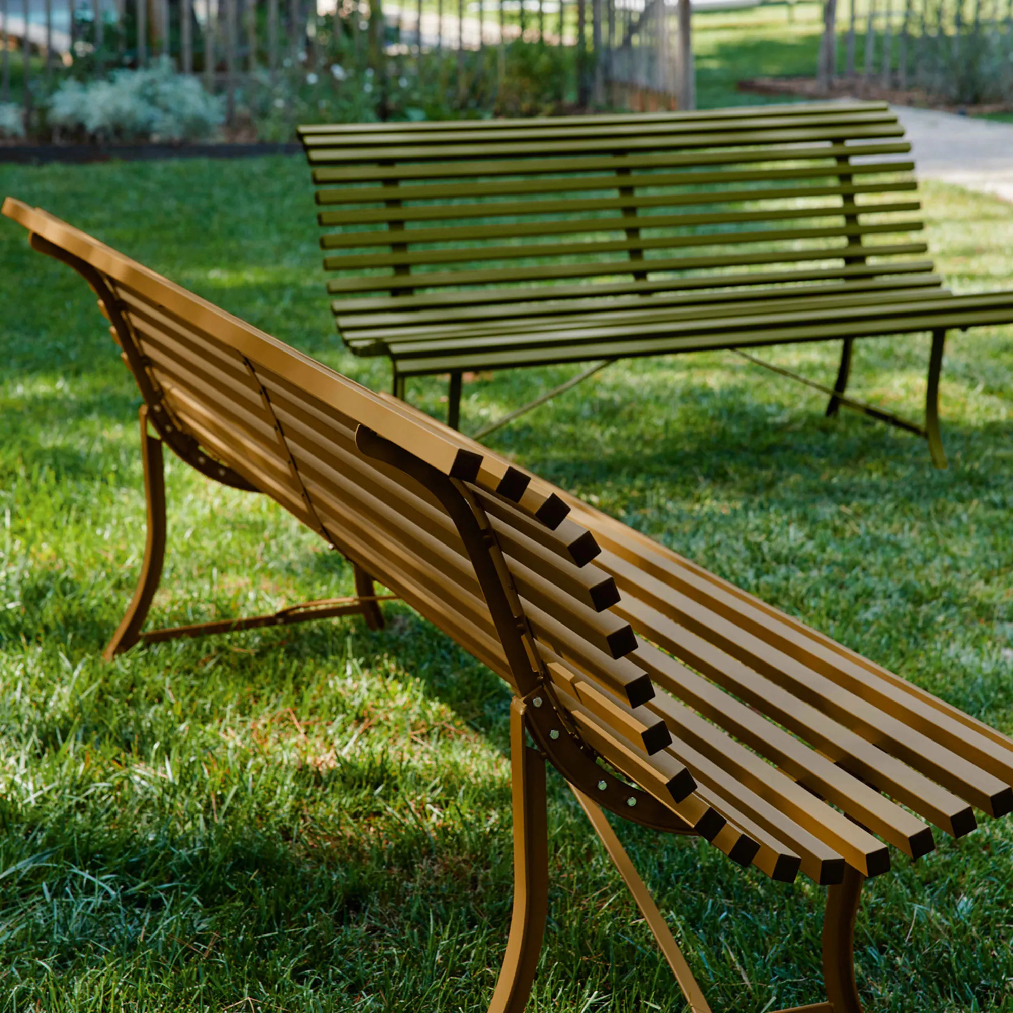 Louisiane trädgårdsbänk 150 cm - 6