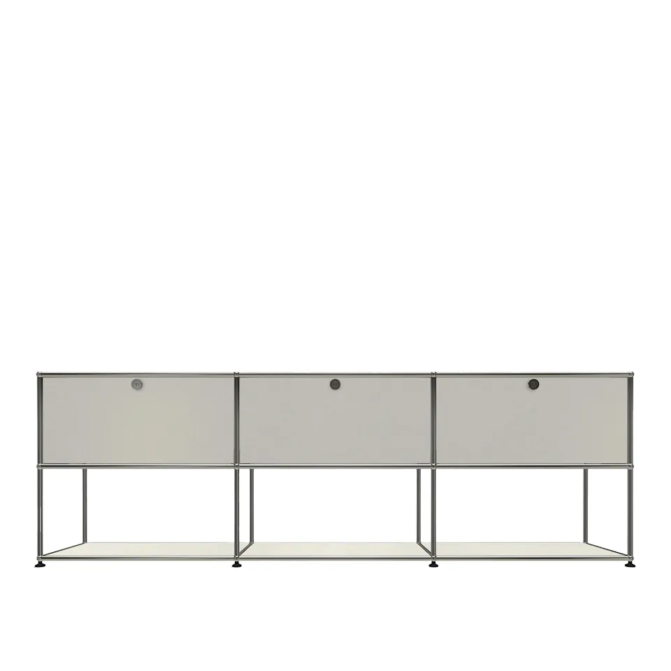 USM Haller 2 Sideboard, Pure White