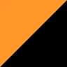 Orange/Svart