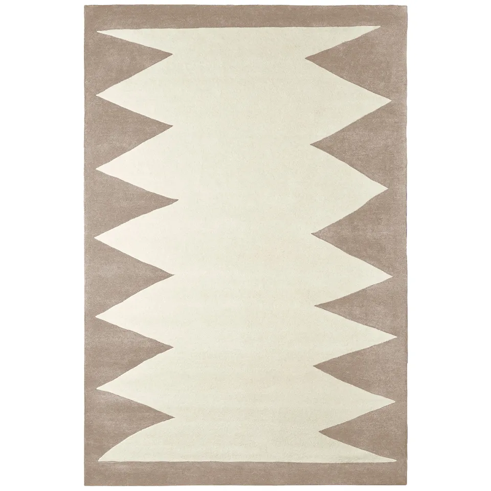 Sample Zig Zag Rug Beige