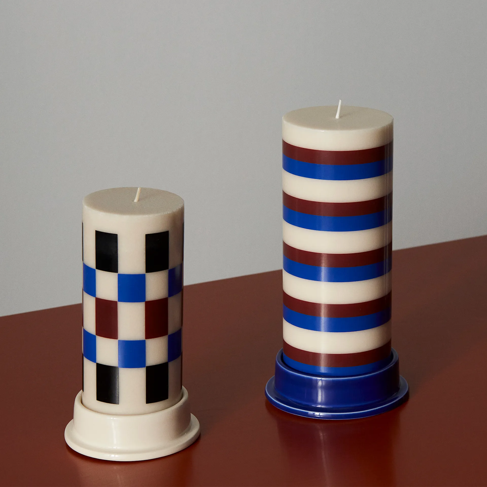 Column Candleholder Blue - HAY - NO GA