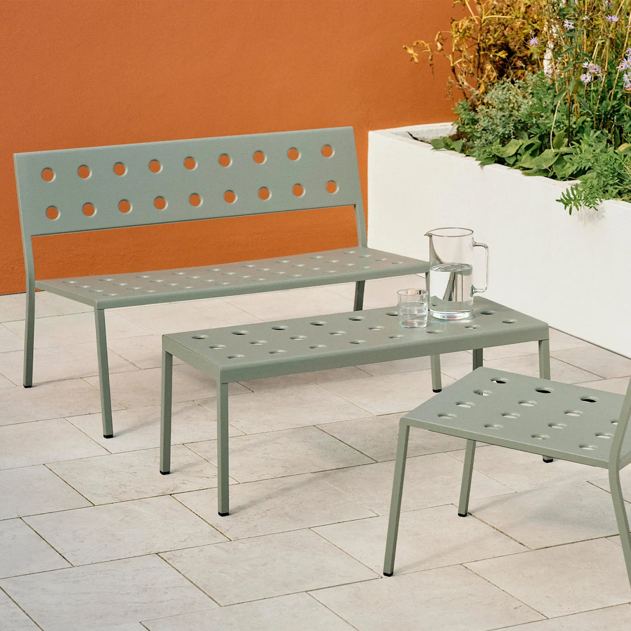 Balcony Low Table 96,5x41 cm