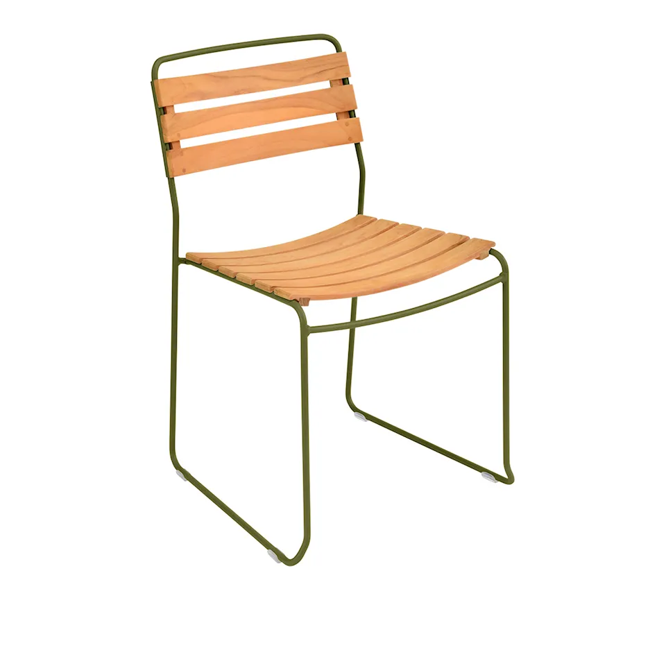 Surprising Teak Chair, Pesto