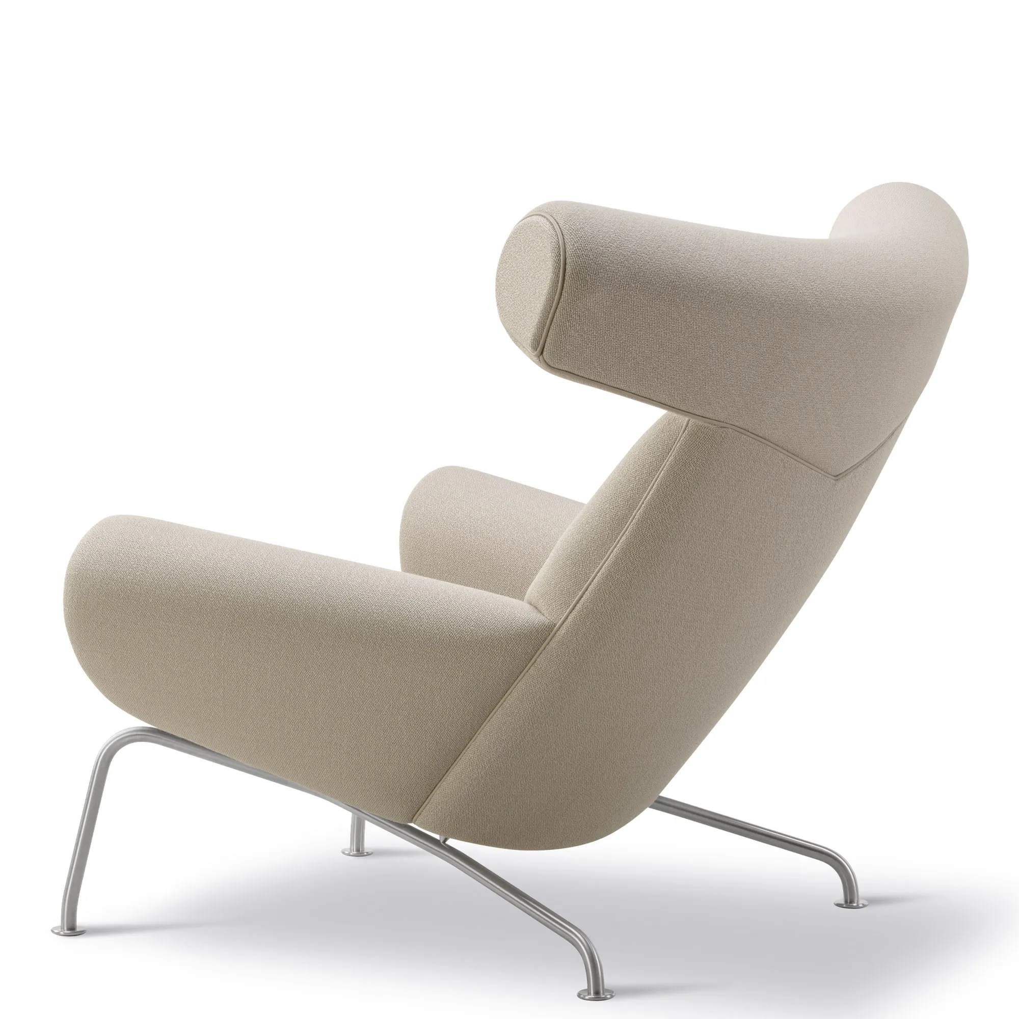 Wegner Ox fåtölj med fotpall - 5