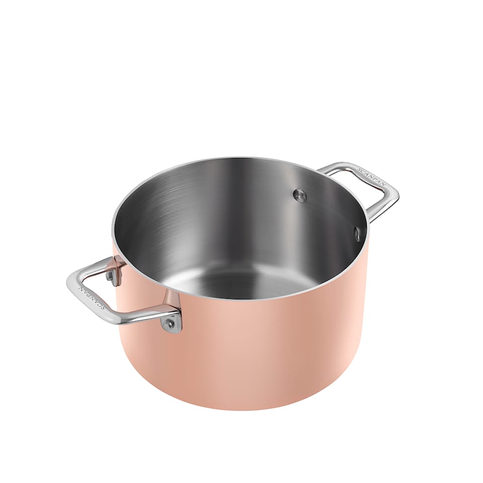 Maitre D' Pot Copper For Induction - 3,5 L