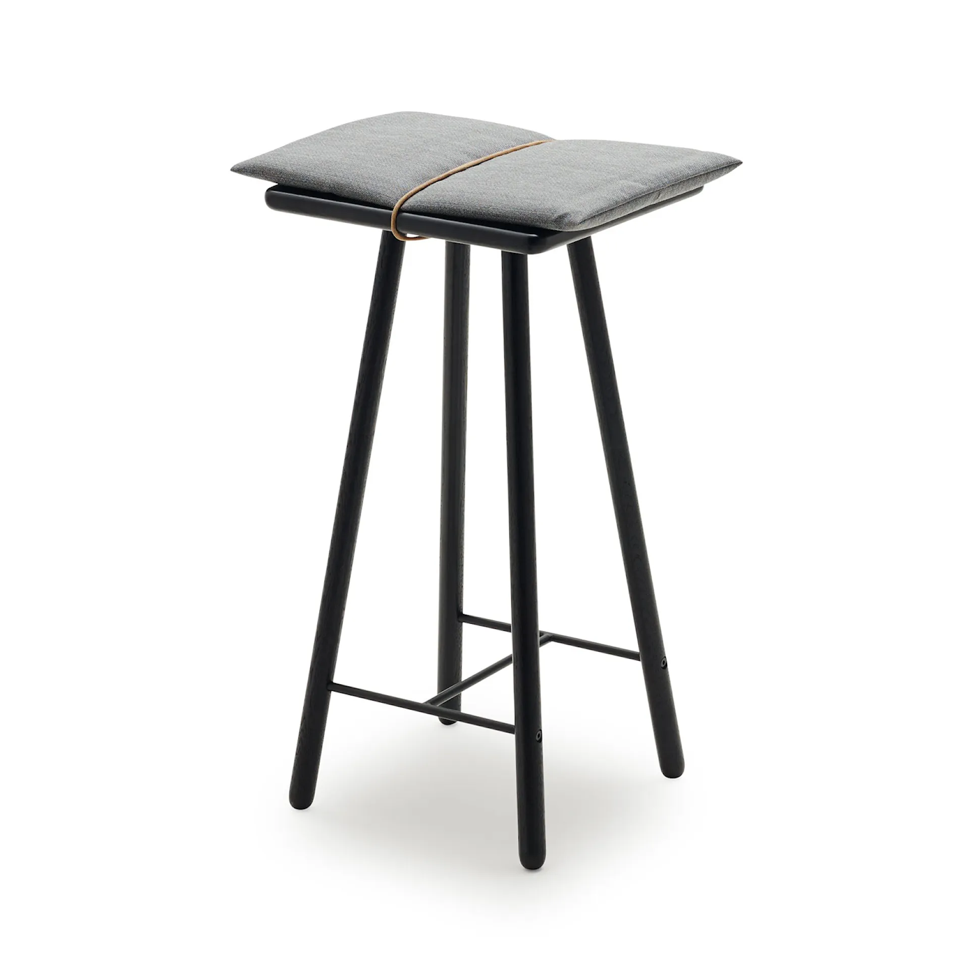 Georg Bar Stool Svartlackad - Fritz Hansen - NO GA