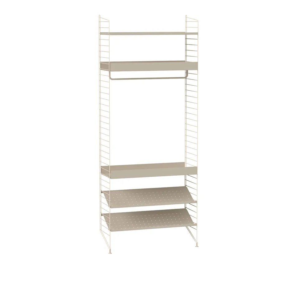 Sovrum hyllsystem D beige/beige