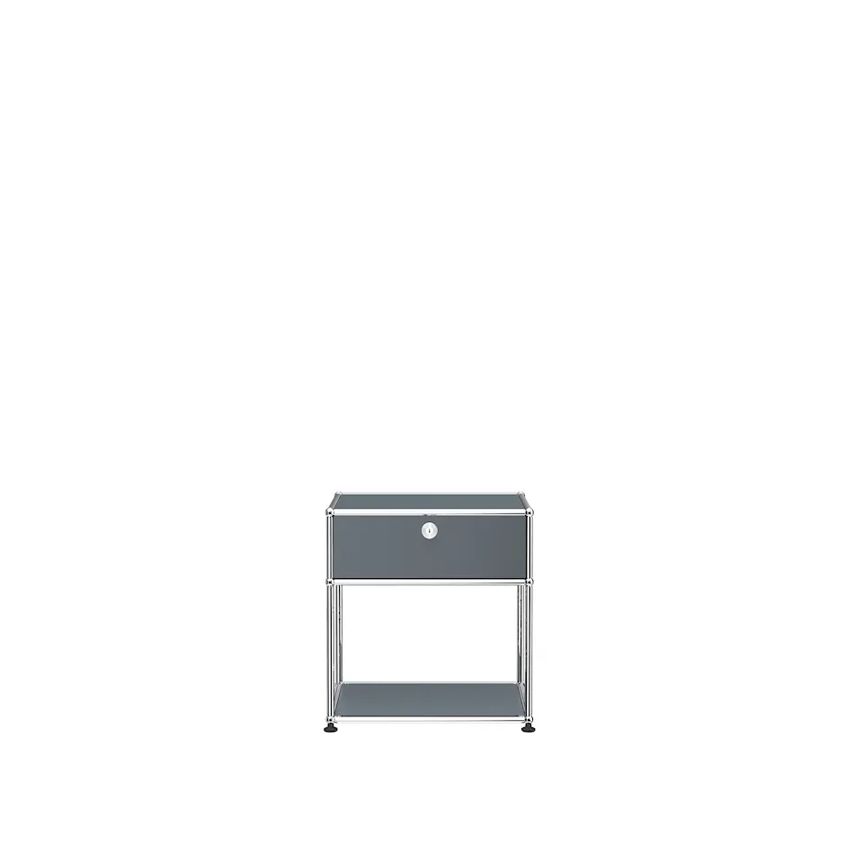 USM Haller 52 Side table, Mid-Grey