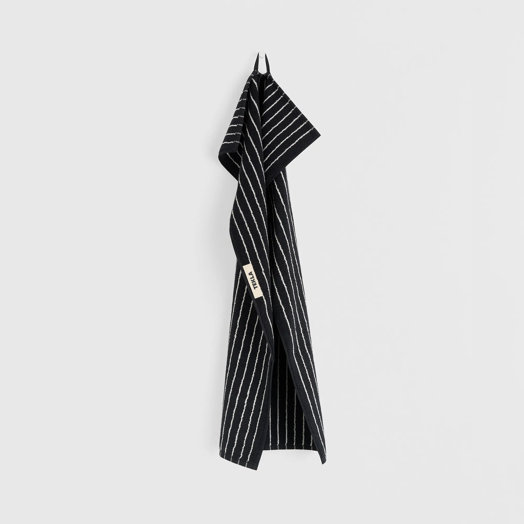 Terry Black Stripes handduk - 4