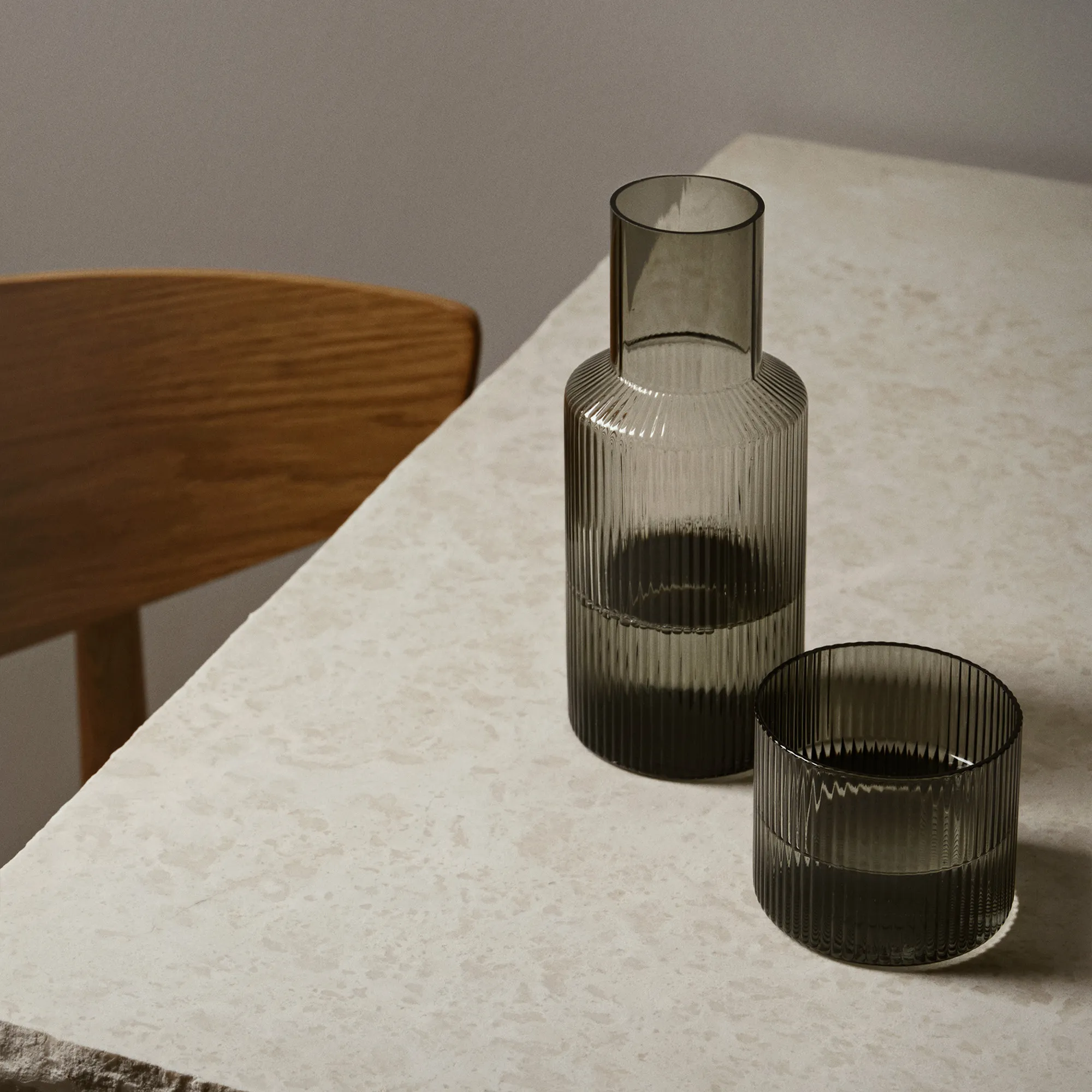 Ripple karaff & dricksglas