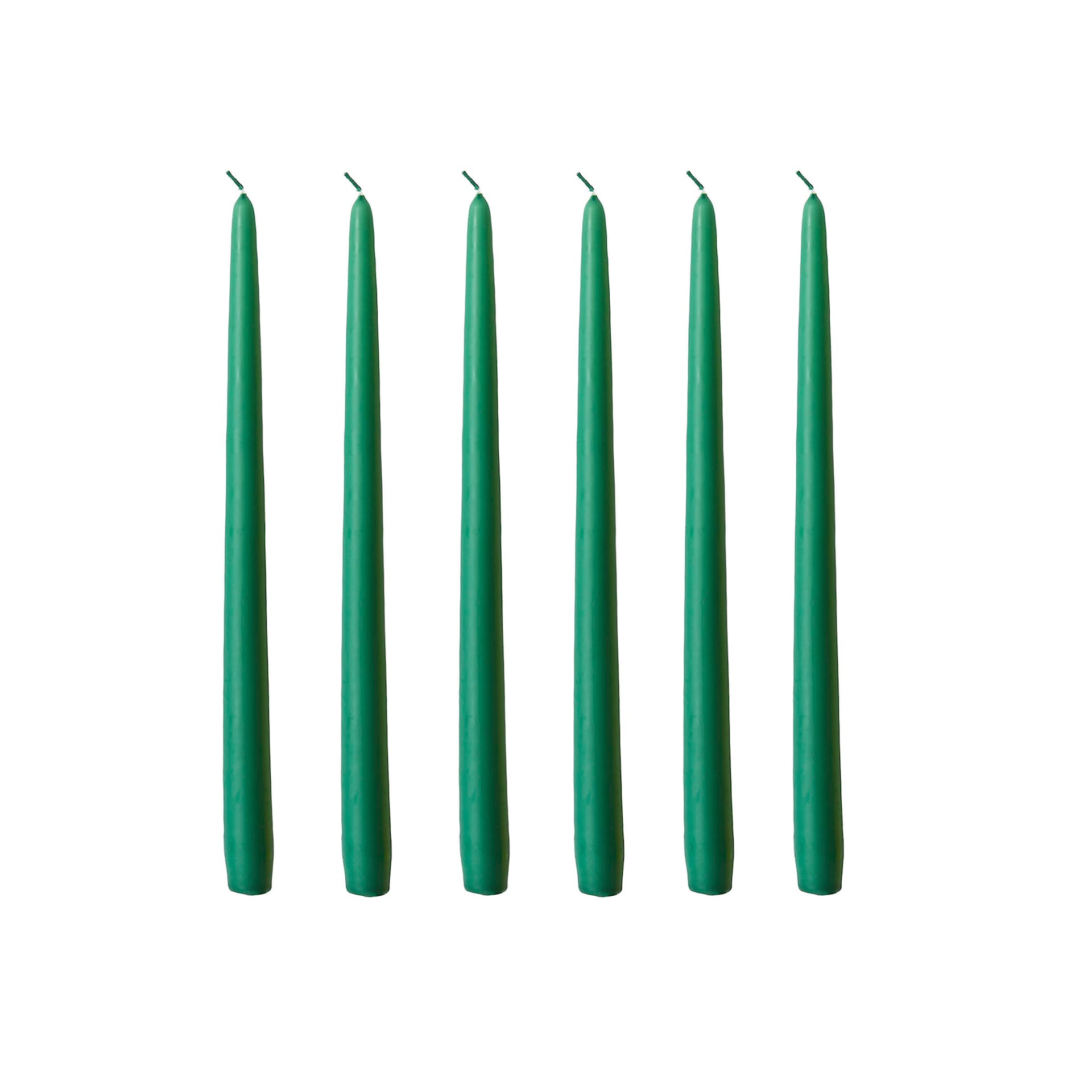 Nordiska Galleriet Candles Pack of 6 - Green - Nordiska Galleriet - NO GA