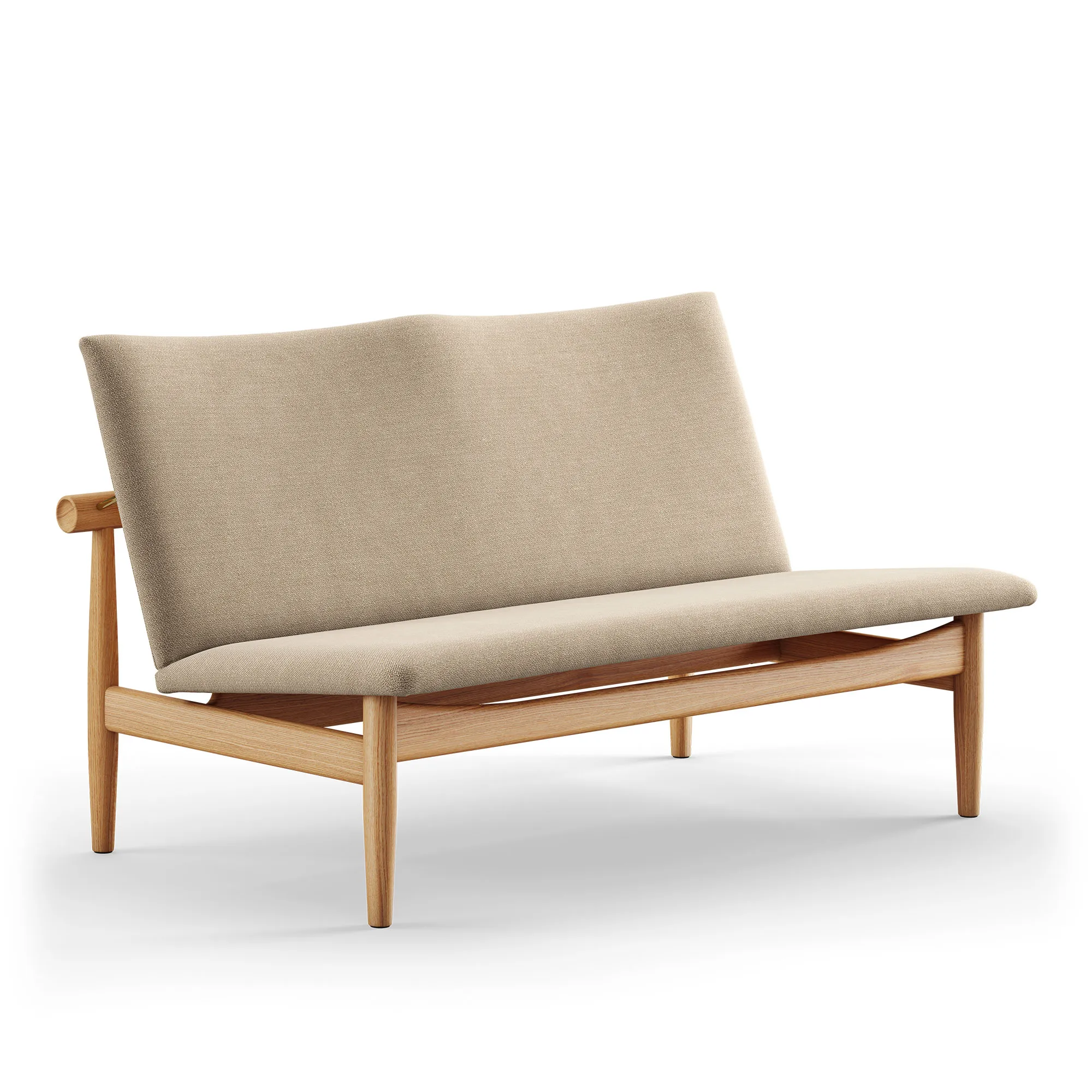 Japan soffa 2 sits Dark oiled oak - 1
