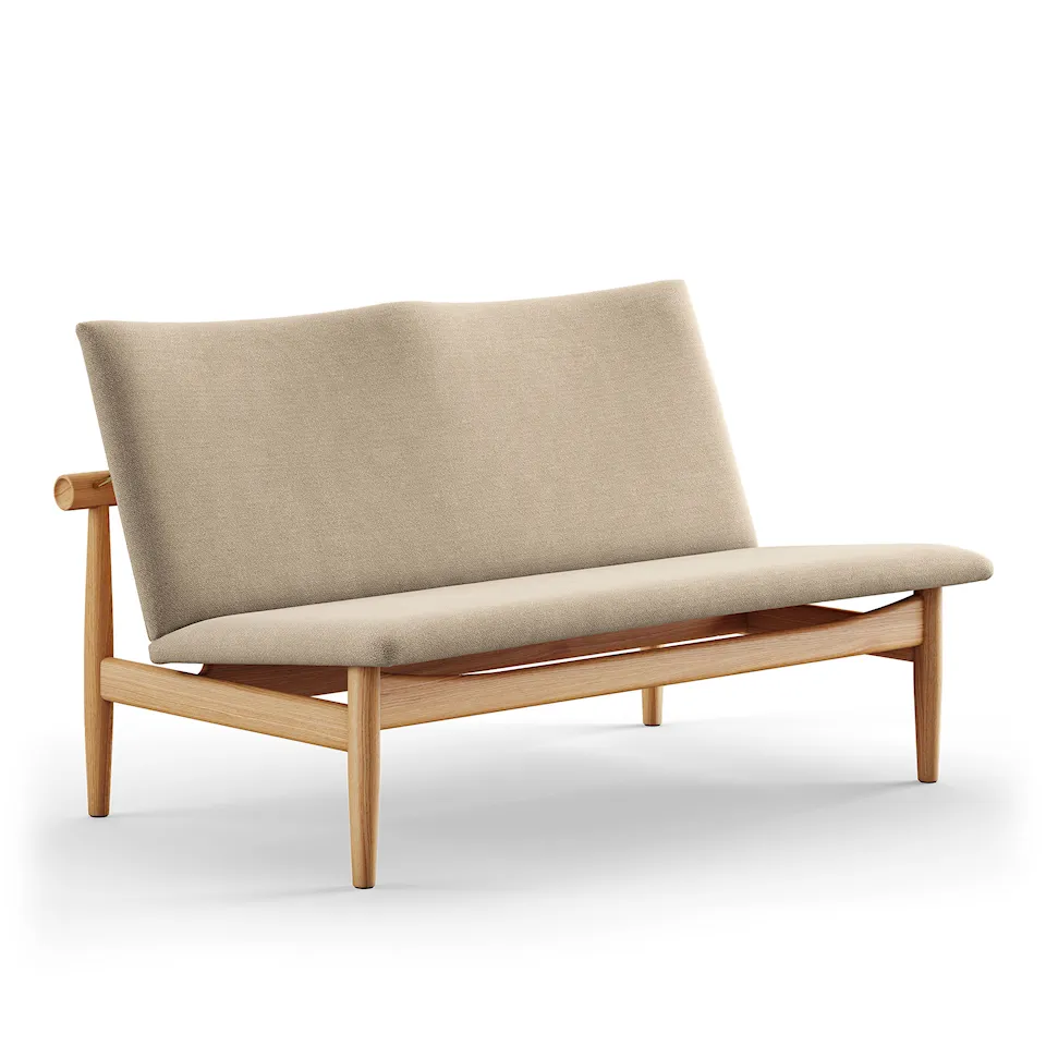 Japan soffa 2 sits Dark oiled oak