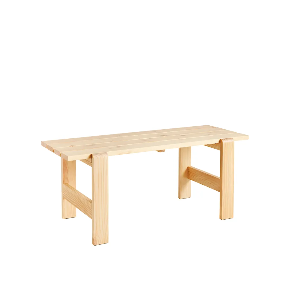 Weekday Table 180x66 cm / Water-Based Lacquer pinewood