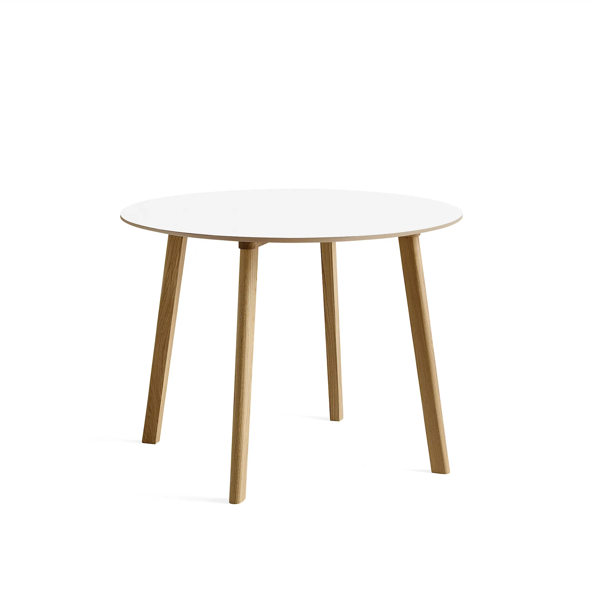 CPH Deux 220 2.0 Table Ø98 cm Oak - HAY - Ronan & Erwan Bouroullec - NO GA