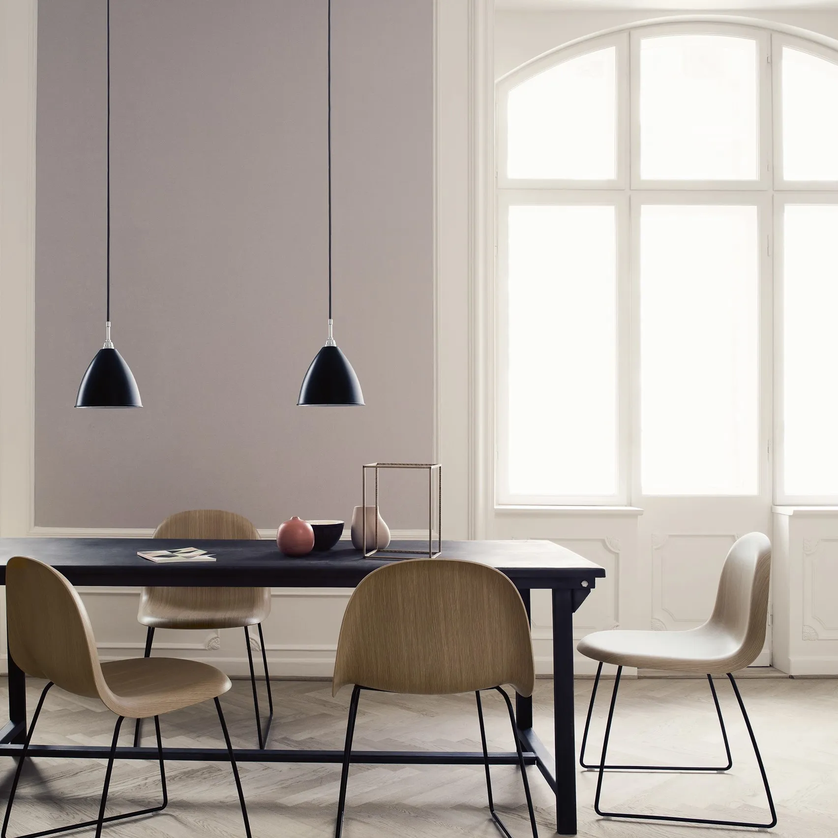 Bestlite BL9 pendellampa Ø16 cm svart mässing - 5