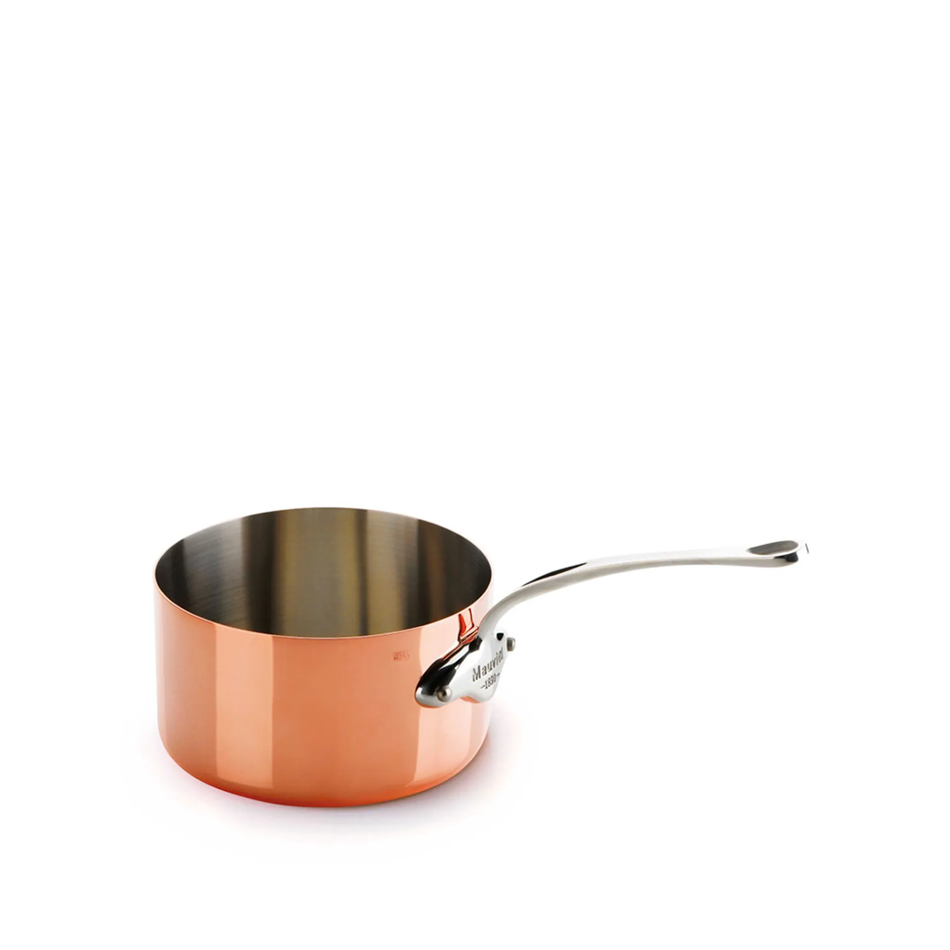 Saucepan M'150S Copper/Steel - 1,1 L - Mauviel - NO GA