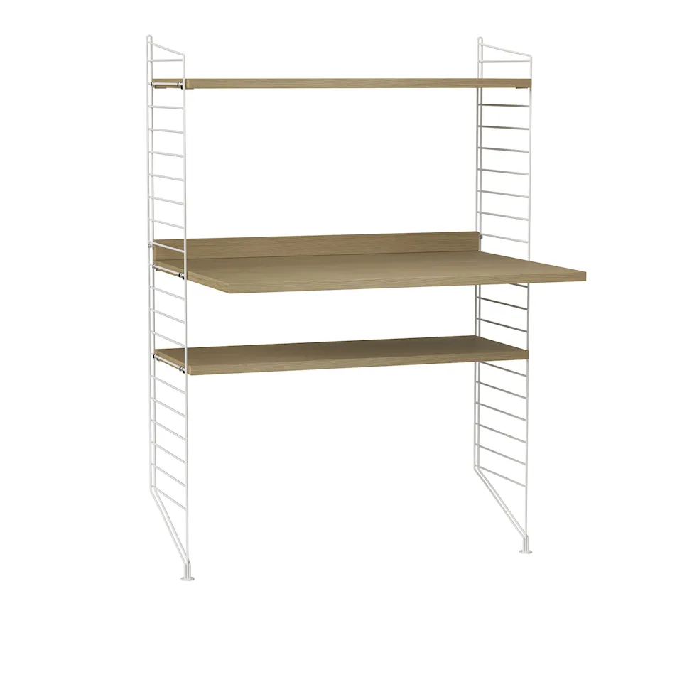 Kontor hyllsystem H ek/vit