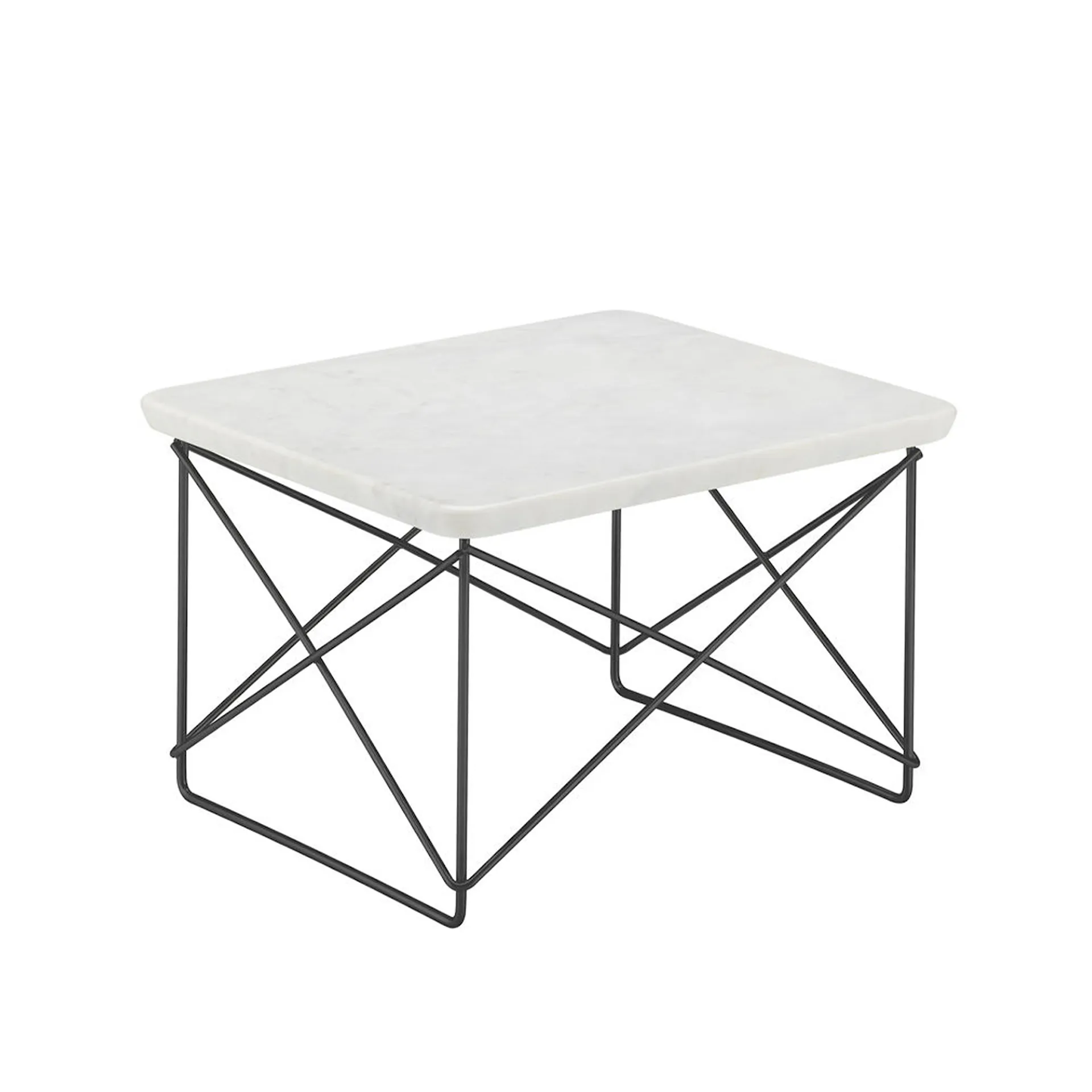 Occasional Table LTR sidobord Basic Dark - Vitra - Charles & Ray Eames - NO GA