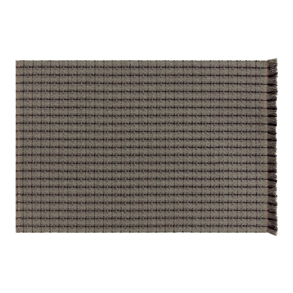 Garden Layers Rug - Checks Green