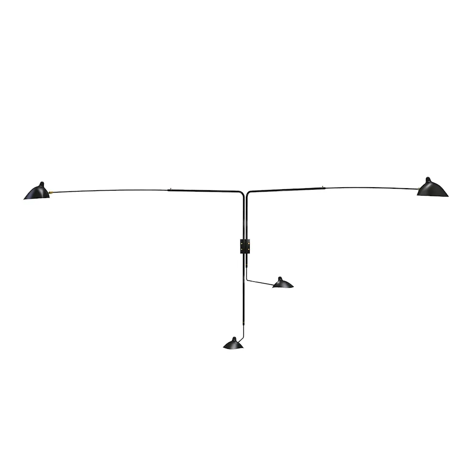 Rotating Arms vägglampa