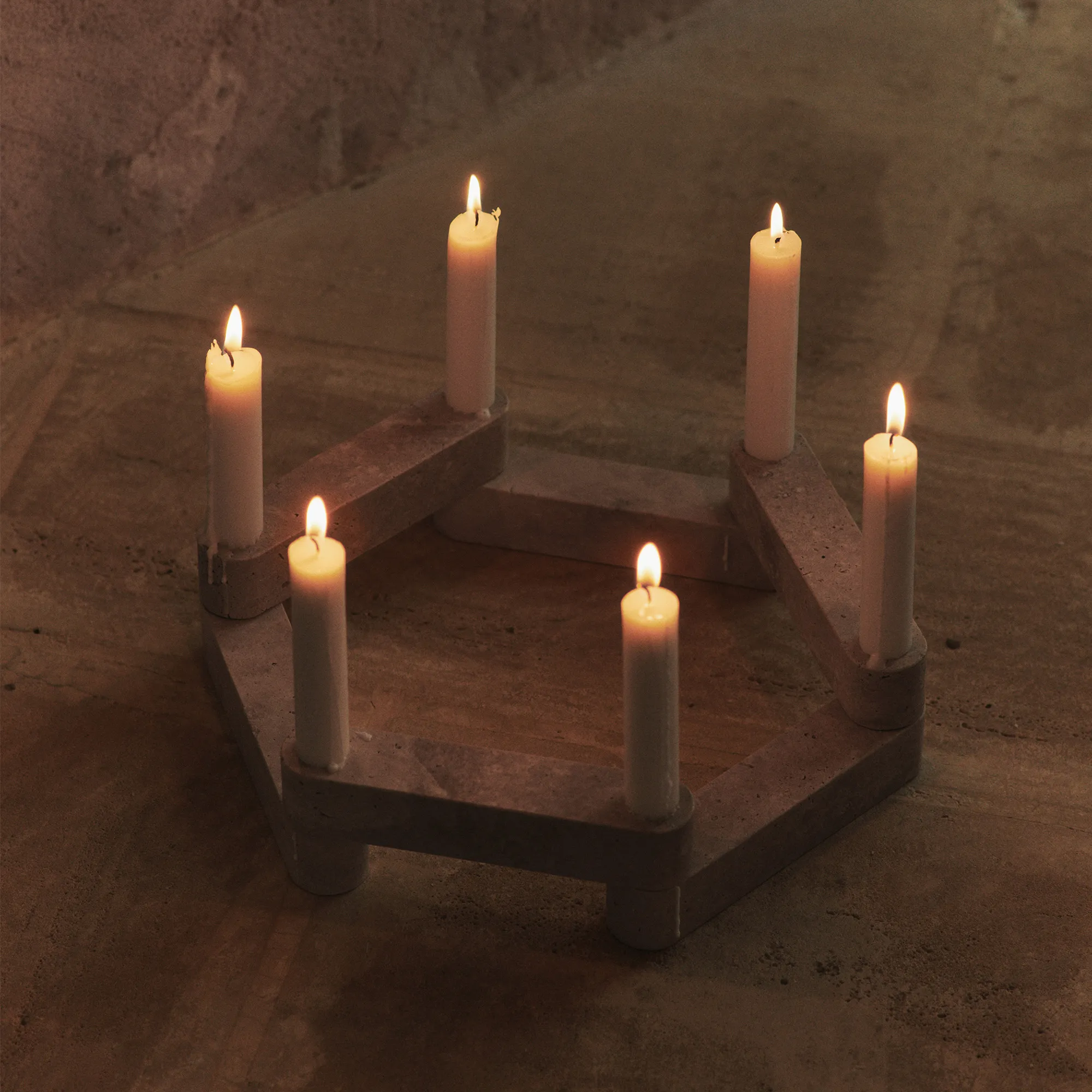 Newel ljusstake