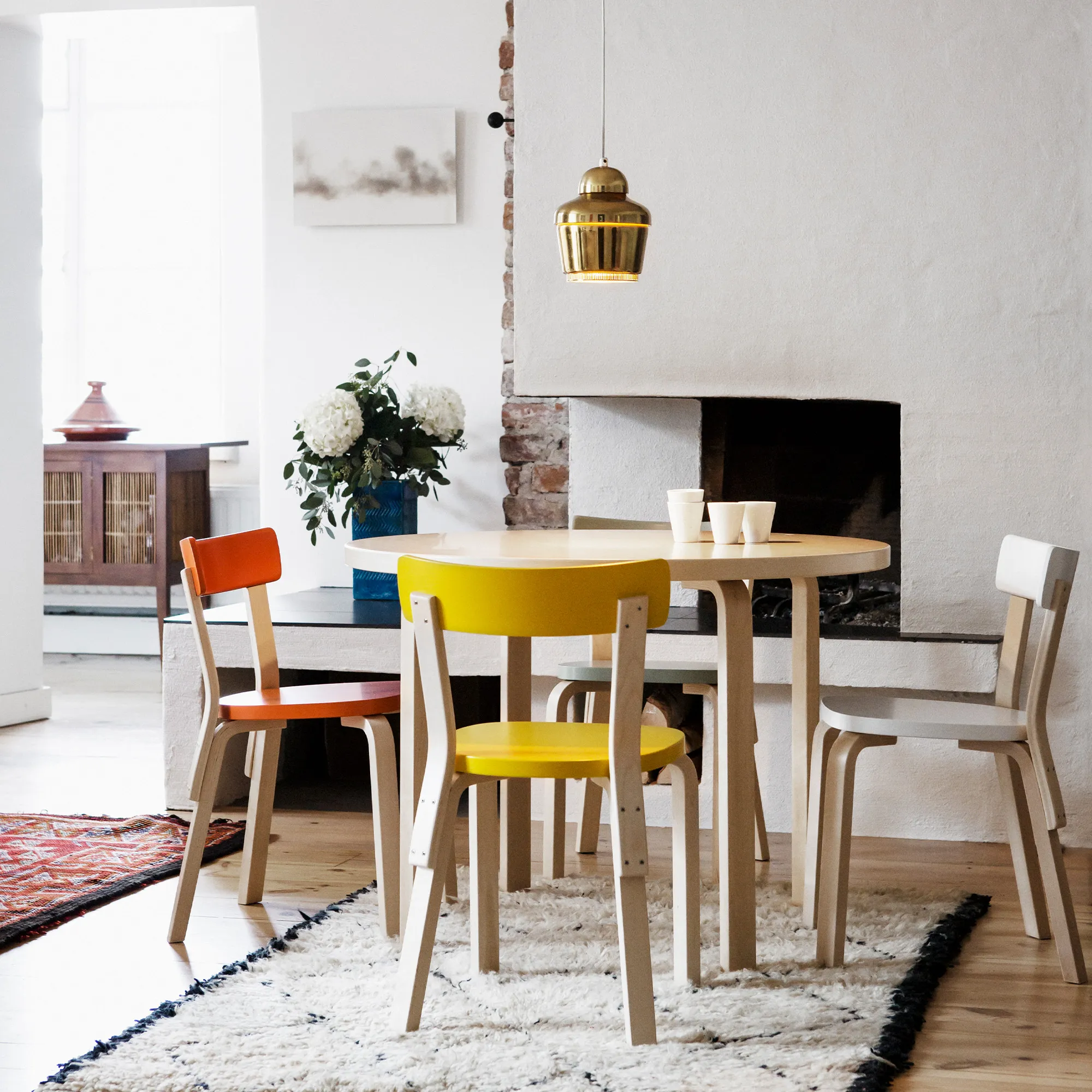 Aalto Table Round 90A matbord - 4