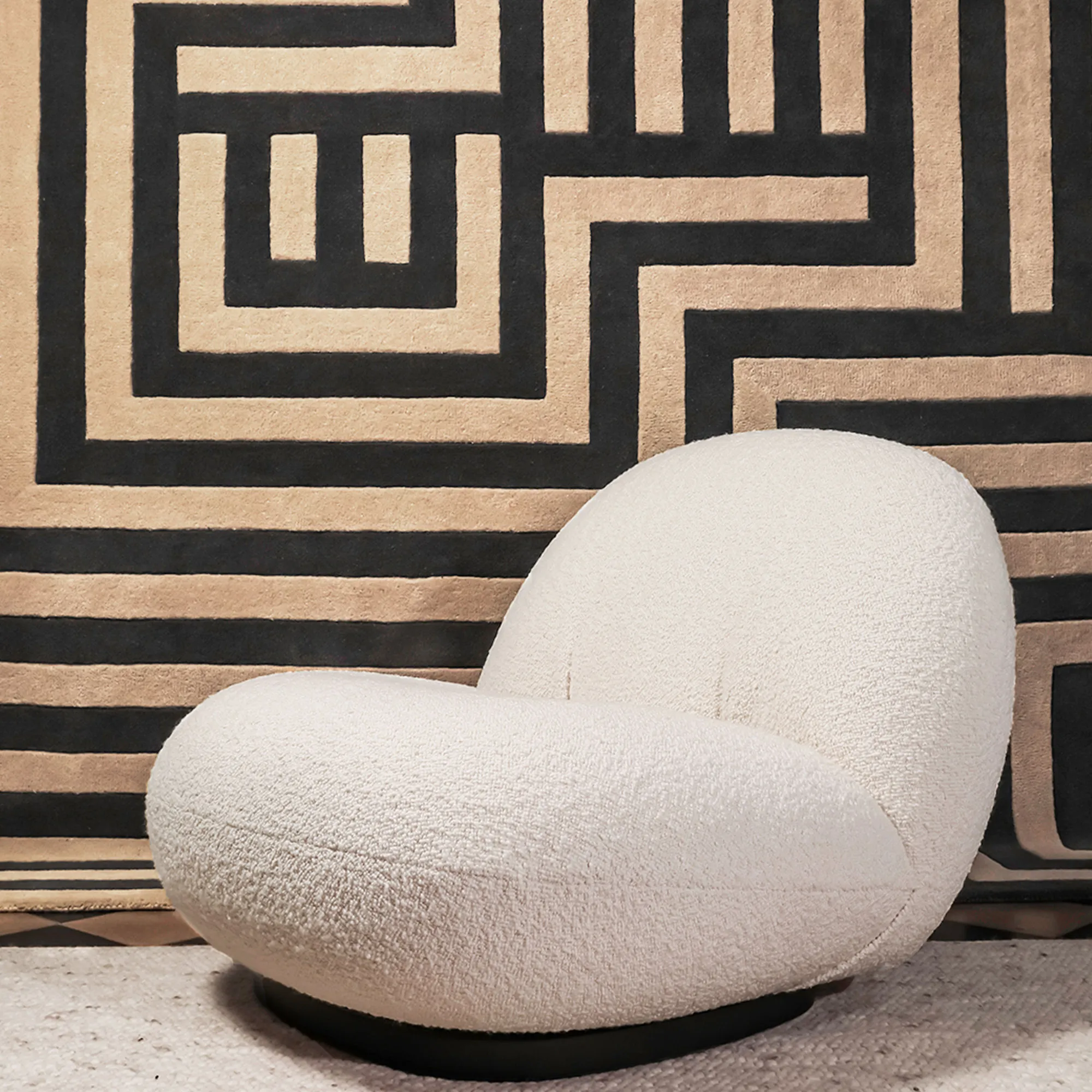 Pacha fåtölj Soft Black - 2