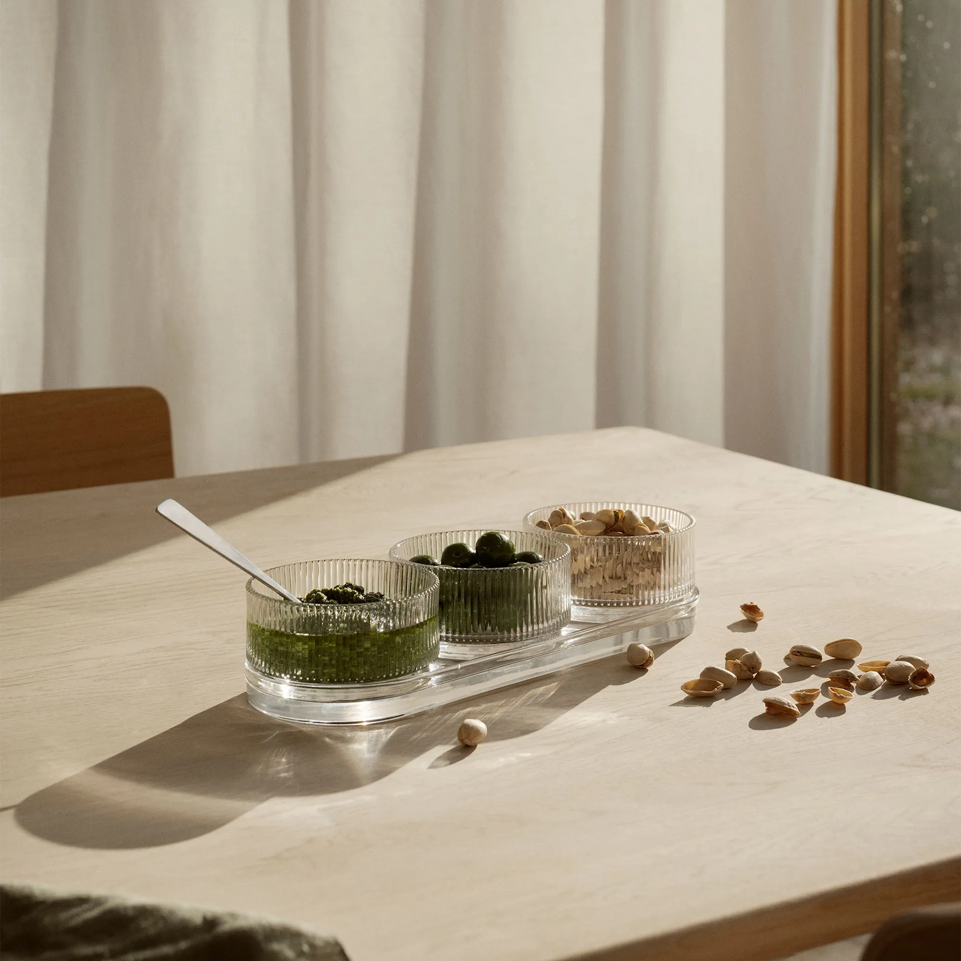 Stelton Pilastro Tapas Set Clear - Stelton - NO GA