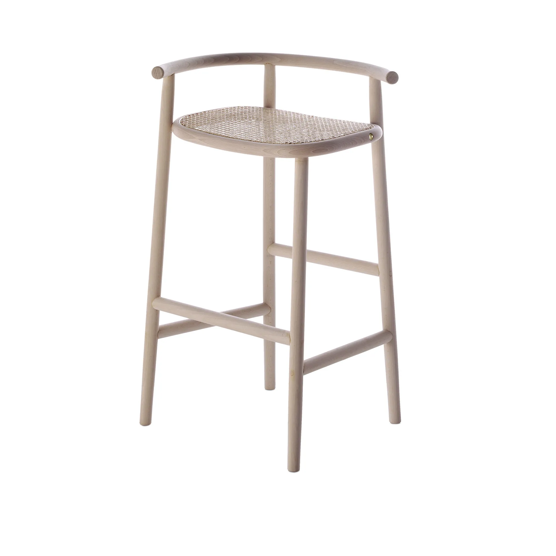 Single Curve Barstool - Gebrüder Thonet Vienna - Nendo - NO GA